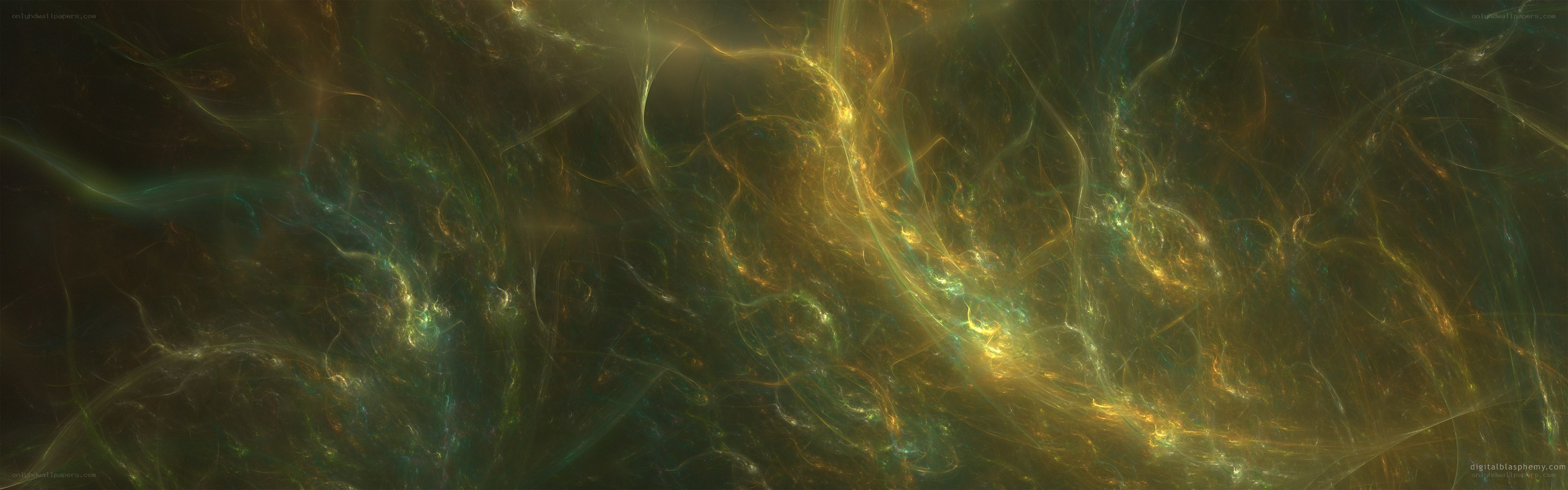 Abstract fractal nebula