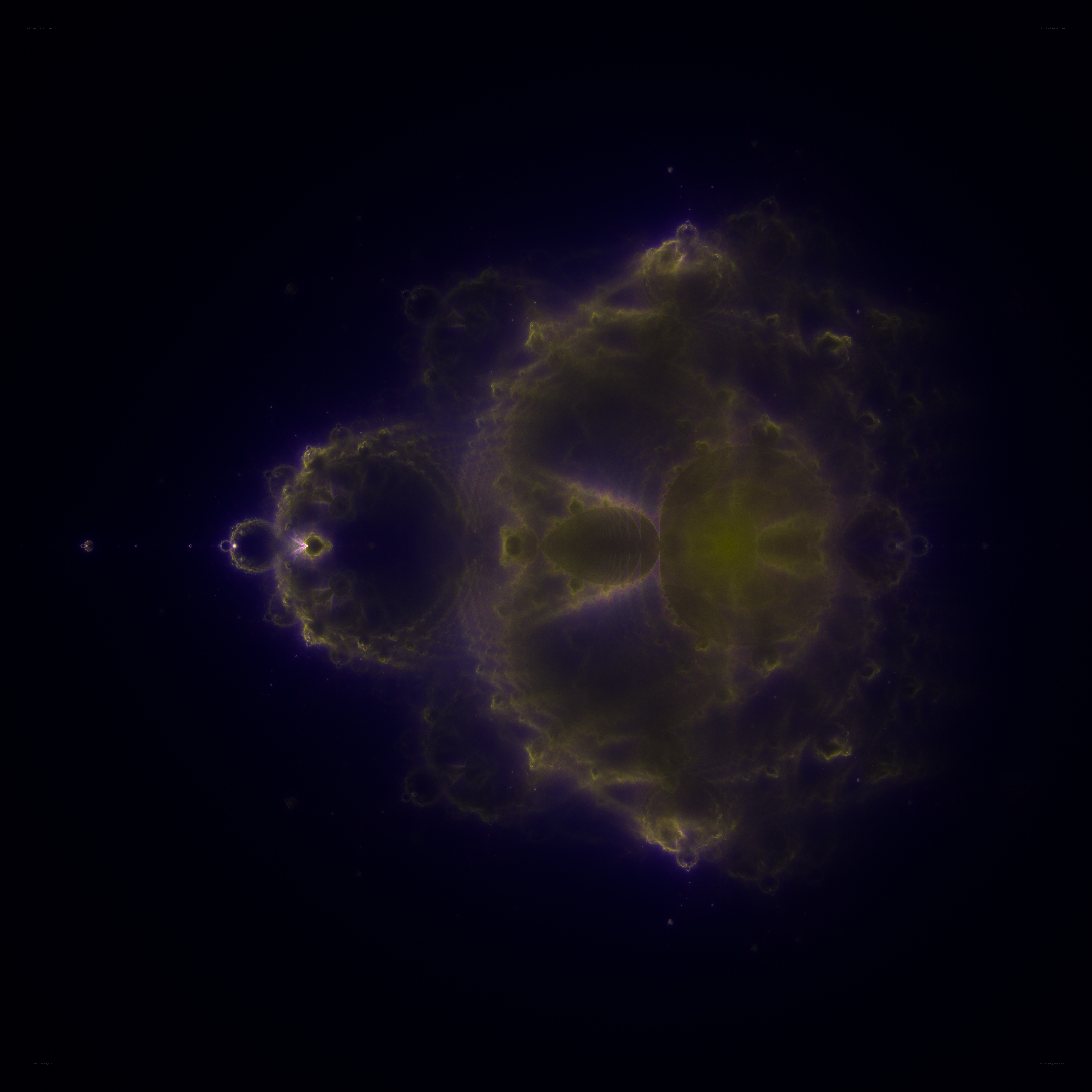 Abstract fractal nebula