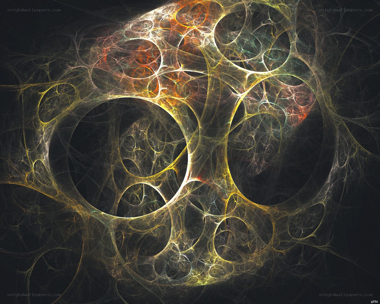 Abstract fractal network