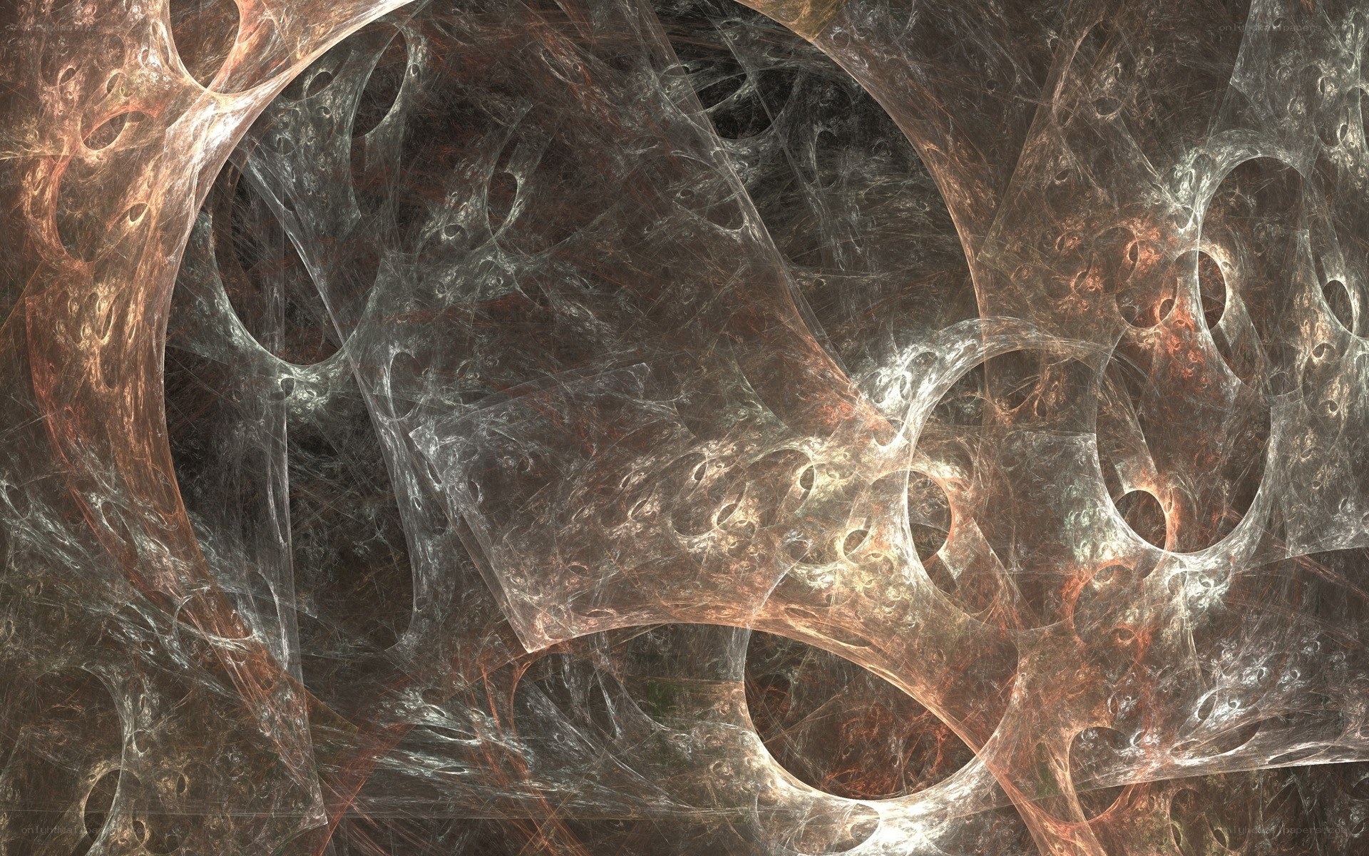 Abstract fractal network