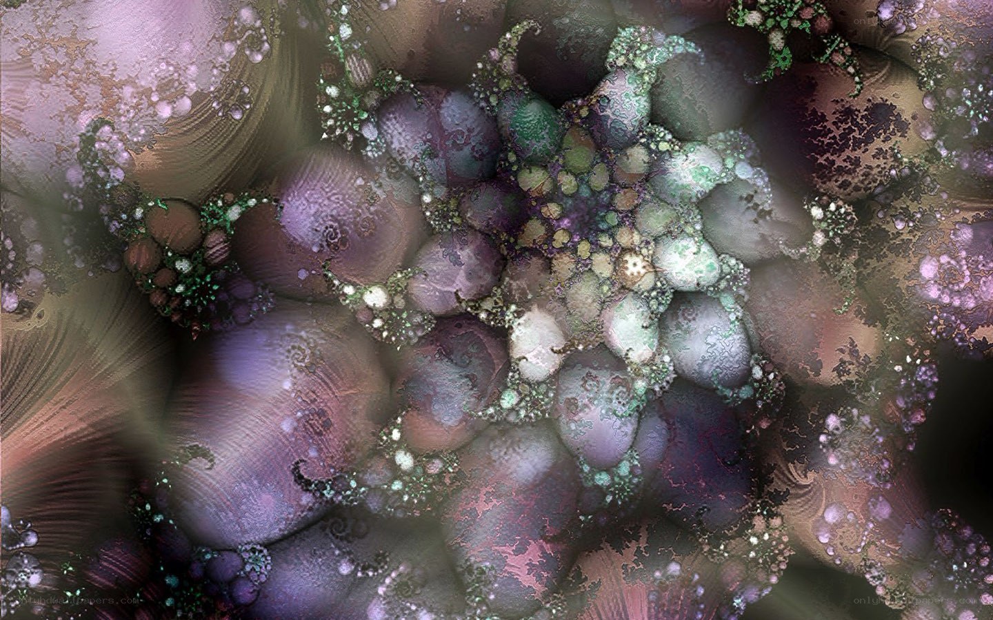 Abstract fractal organic pattern