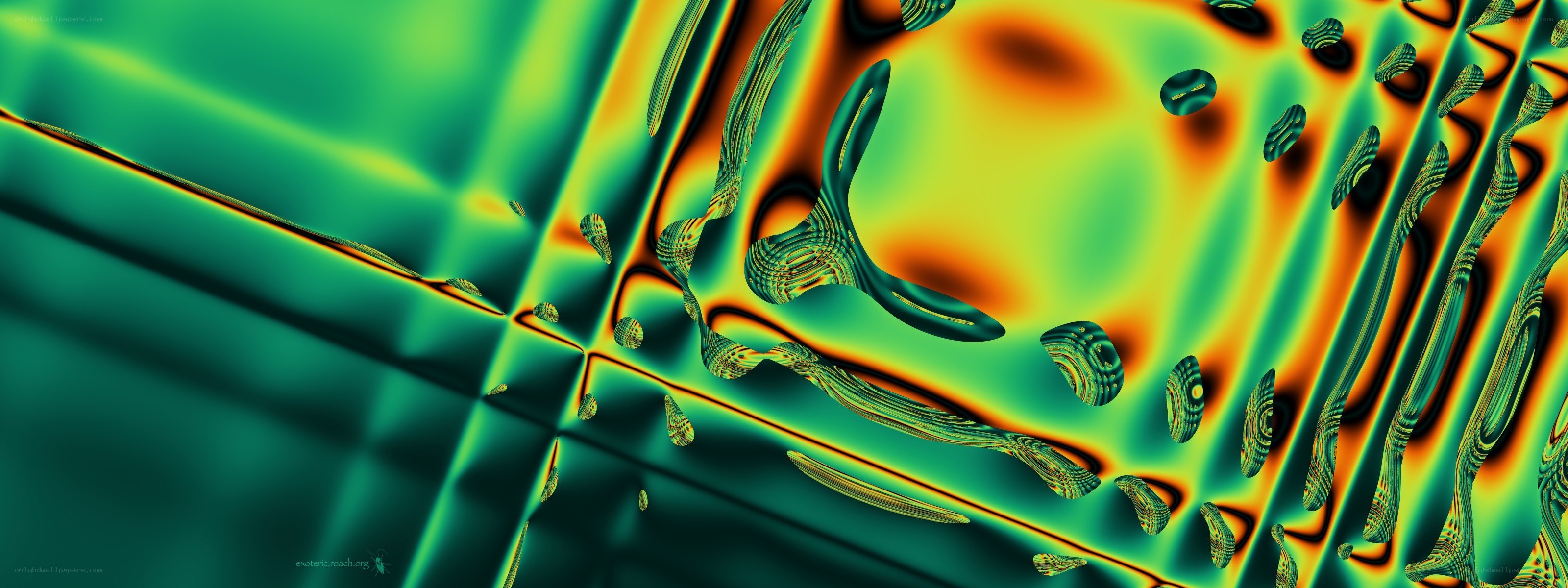Abstract fractal pattern