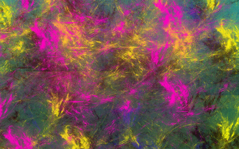 Abstract Fractal Pattern — Pink, Vibrant