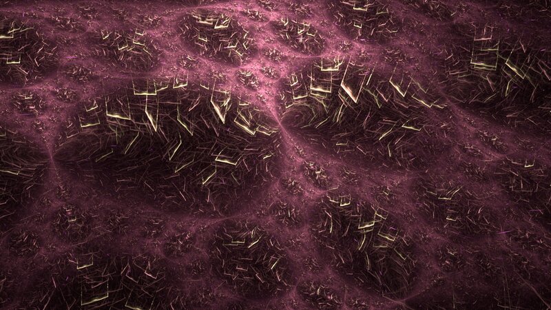 Abstract Fractal Pattern — Purple, Mysterious