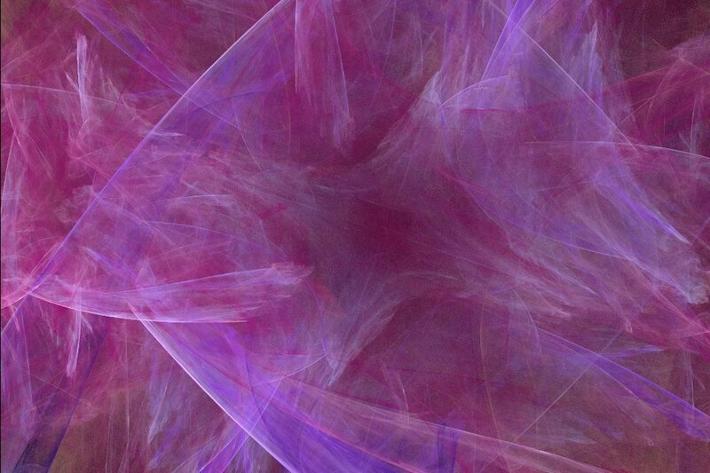 Abstract Fractal Pattern — Purple