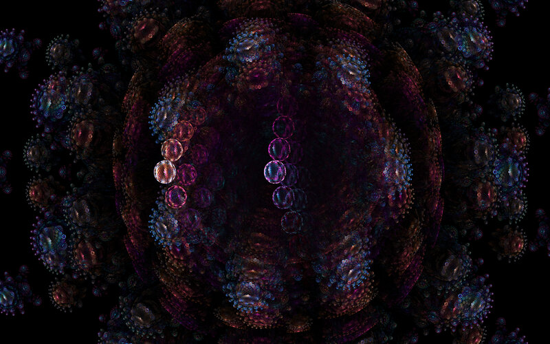 Abstract fractal sphere