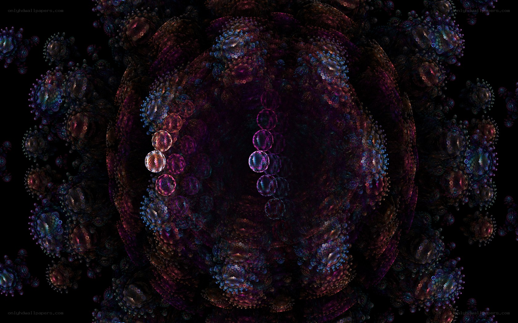 Abstract fractal sphere