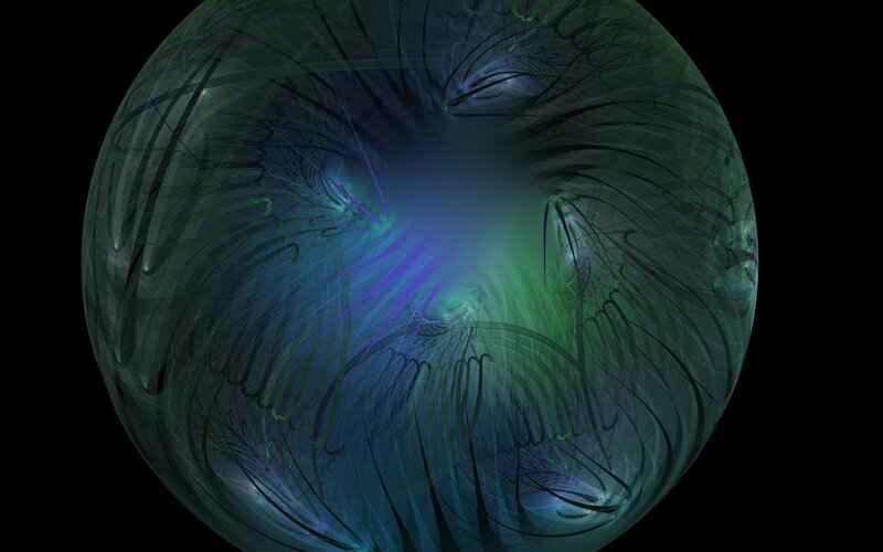 Abstract fractal sphere