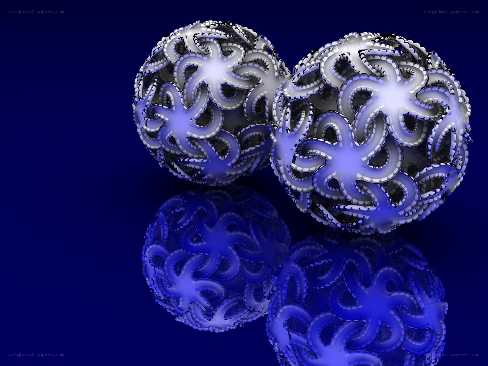 abstract fractal spheres