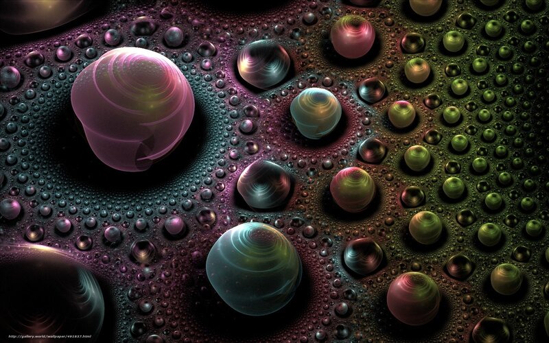 Abstract fractal spheres