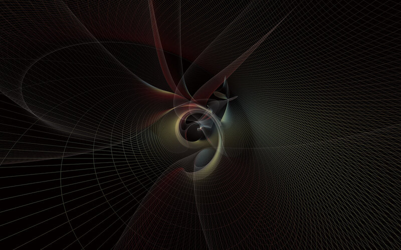 abstract fractal spiral design
