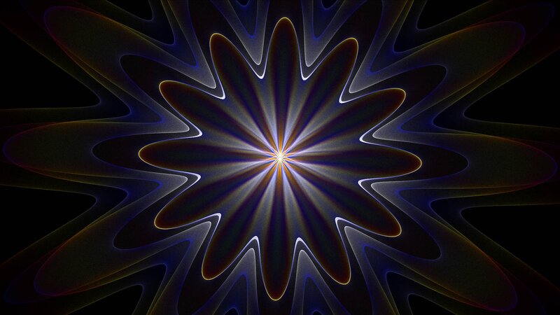 Abstract Fractal Star