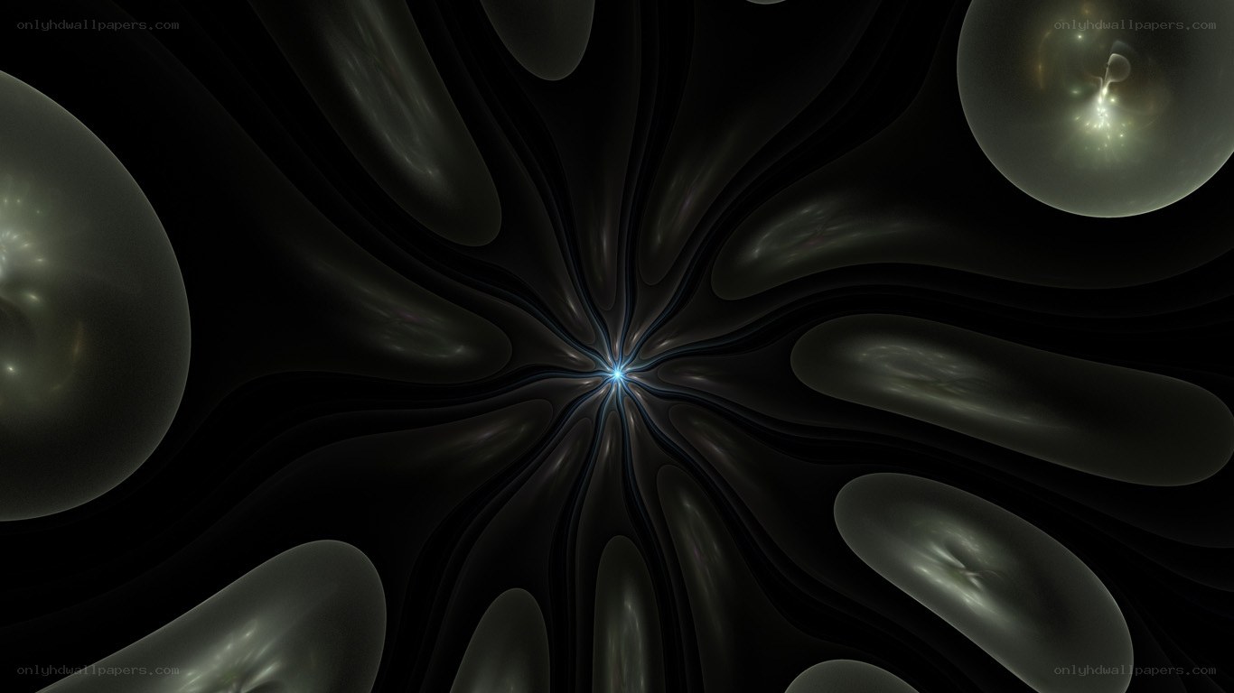 Abstract fractal starburst