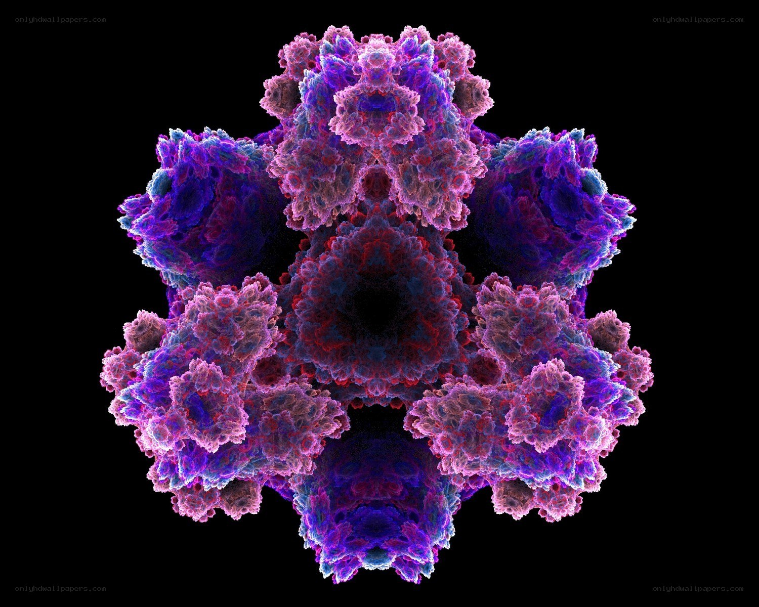 Abstract fractal structure