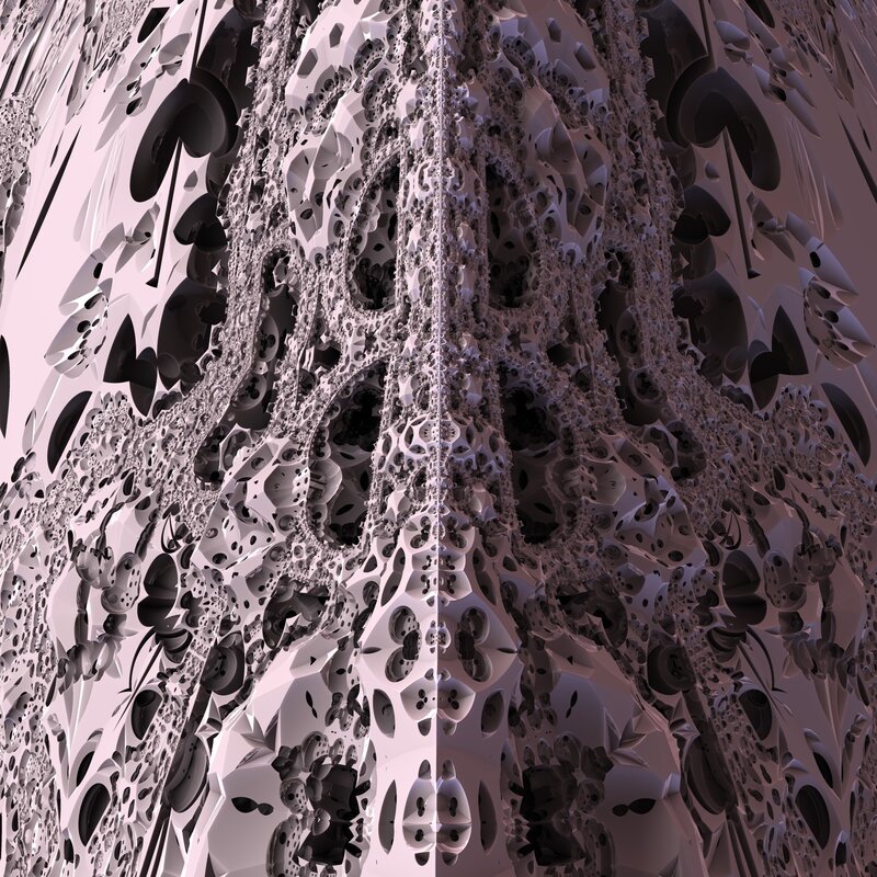 Abstract Fractal Structure — Gray