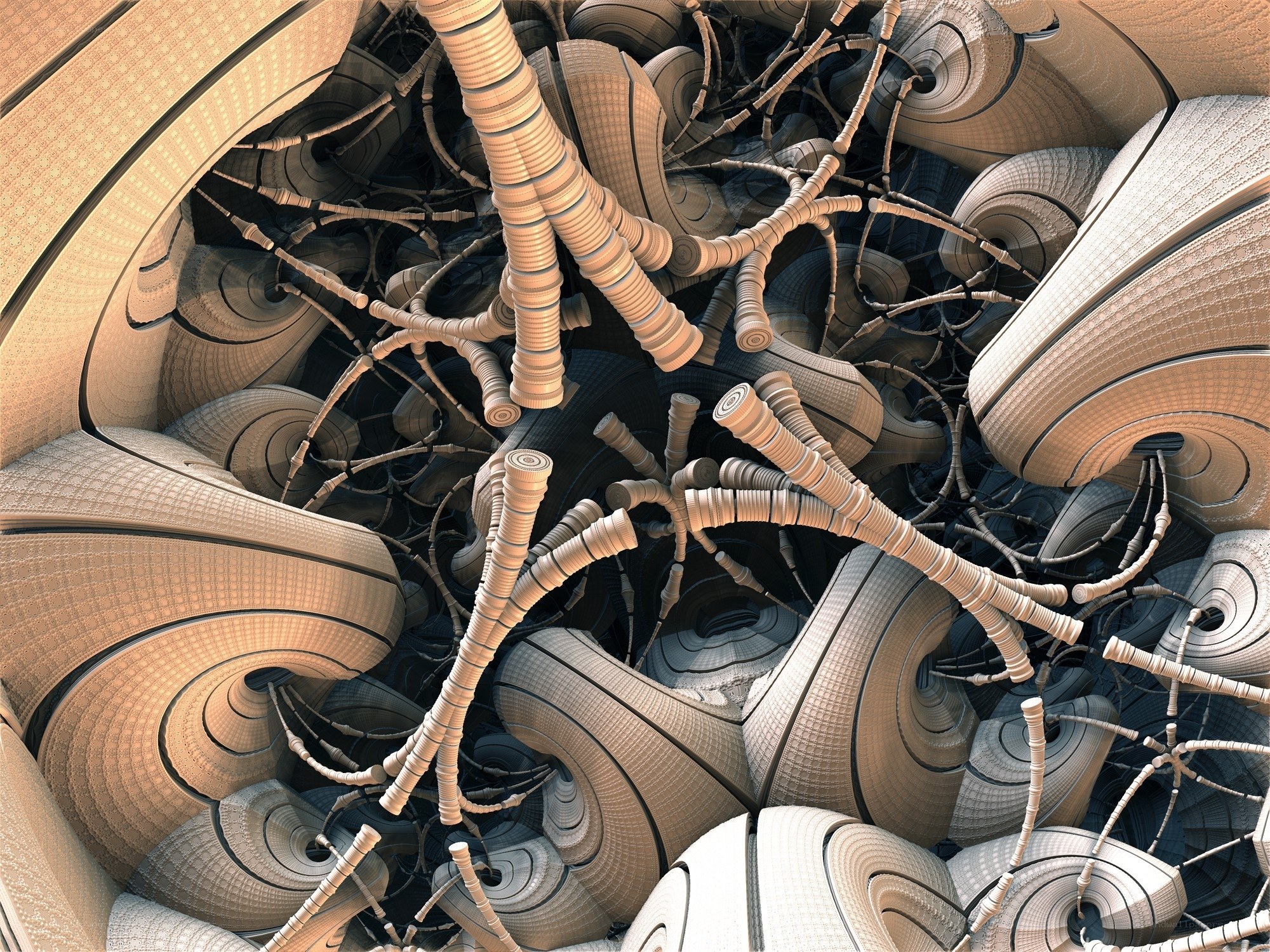 abstract fractal structure