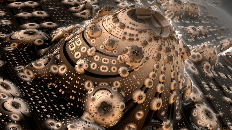 Abstract Fractal Structures — Brown