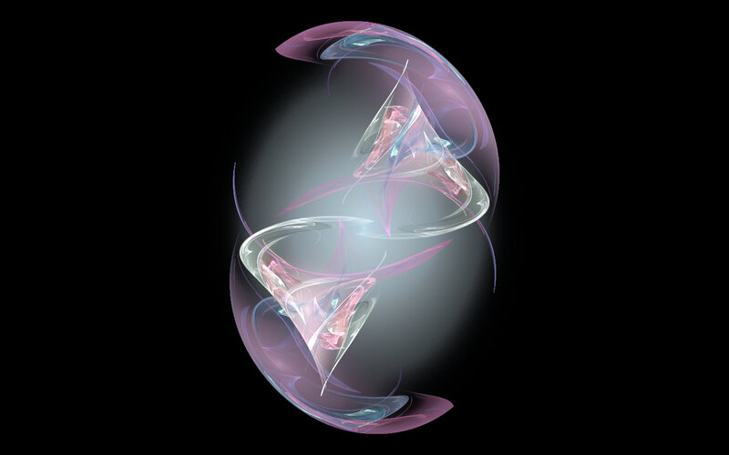 abstract fractal swirl