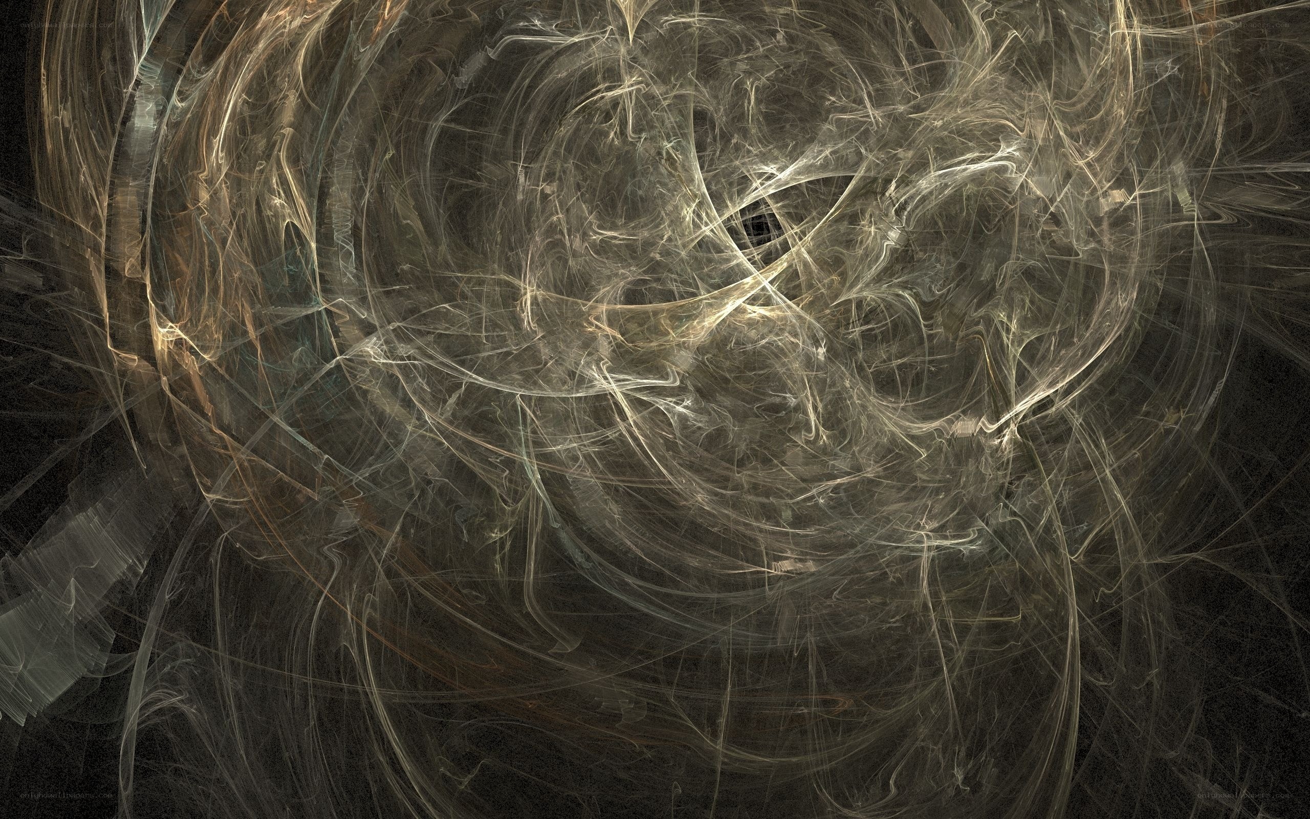 Abstract fractal swirl pattern