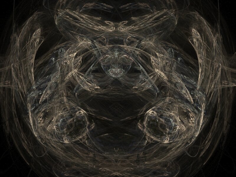 Abstract fractal swirls