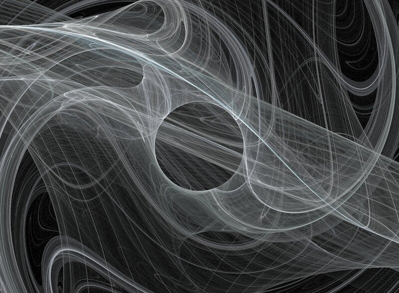 Abstract fractal swirls