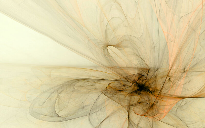 Abstract Fractal Swirls — Beige