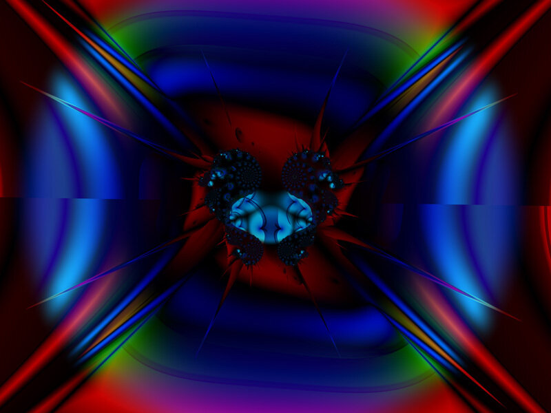 Abstract fractal tunnel