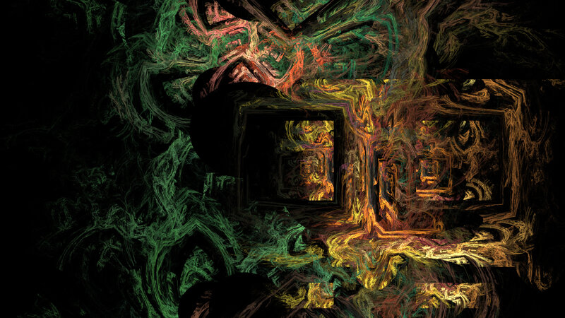 Abstract fractal tunnel