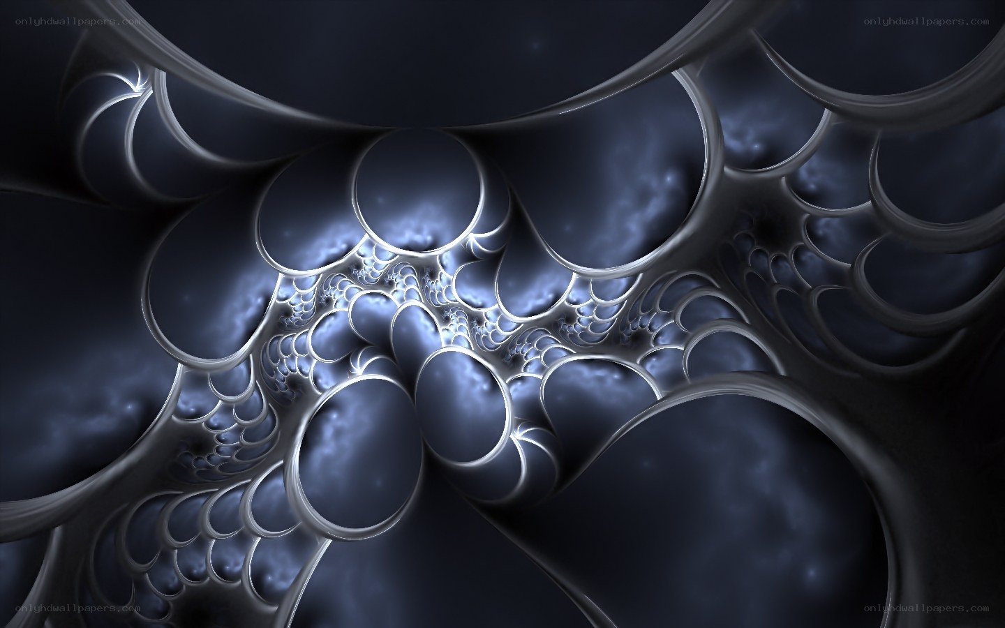 abstract fractal tunnel
