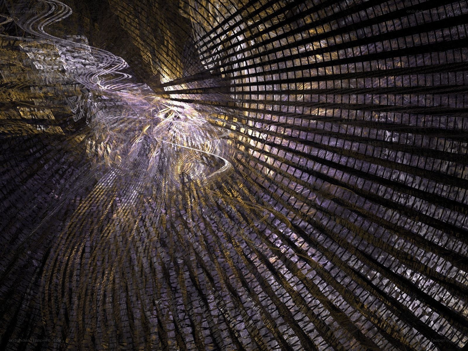 Abstract fractal tunnel