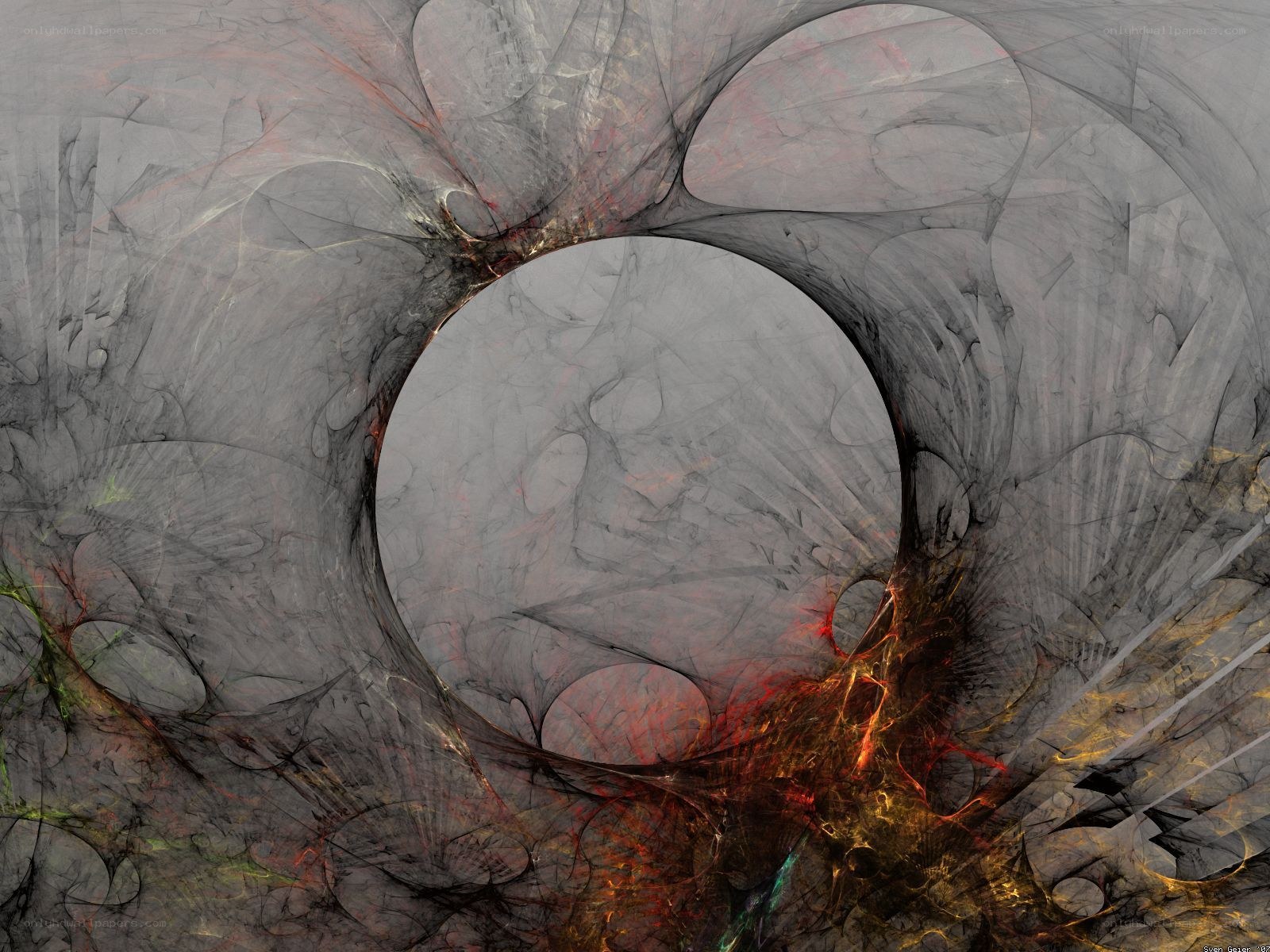 Abstract fractal tunnel