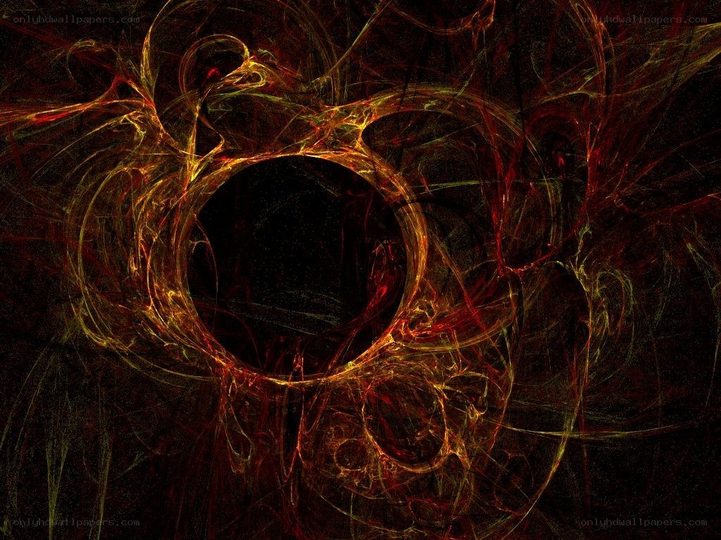 Abstract fractal vortex