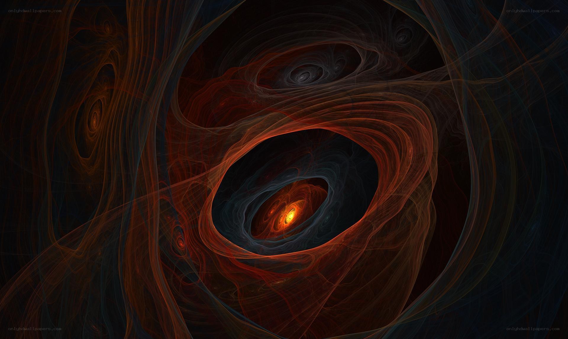 Abstract fractal vortex