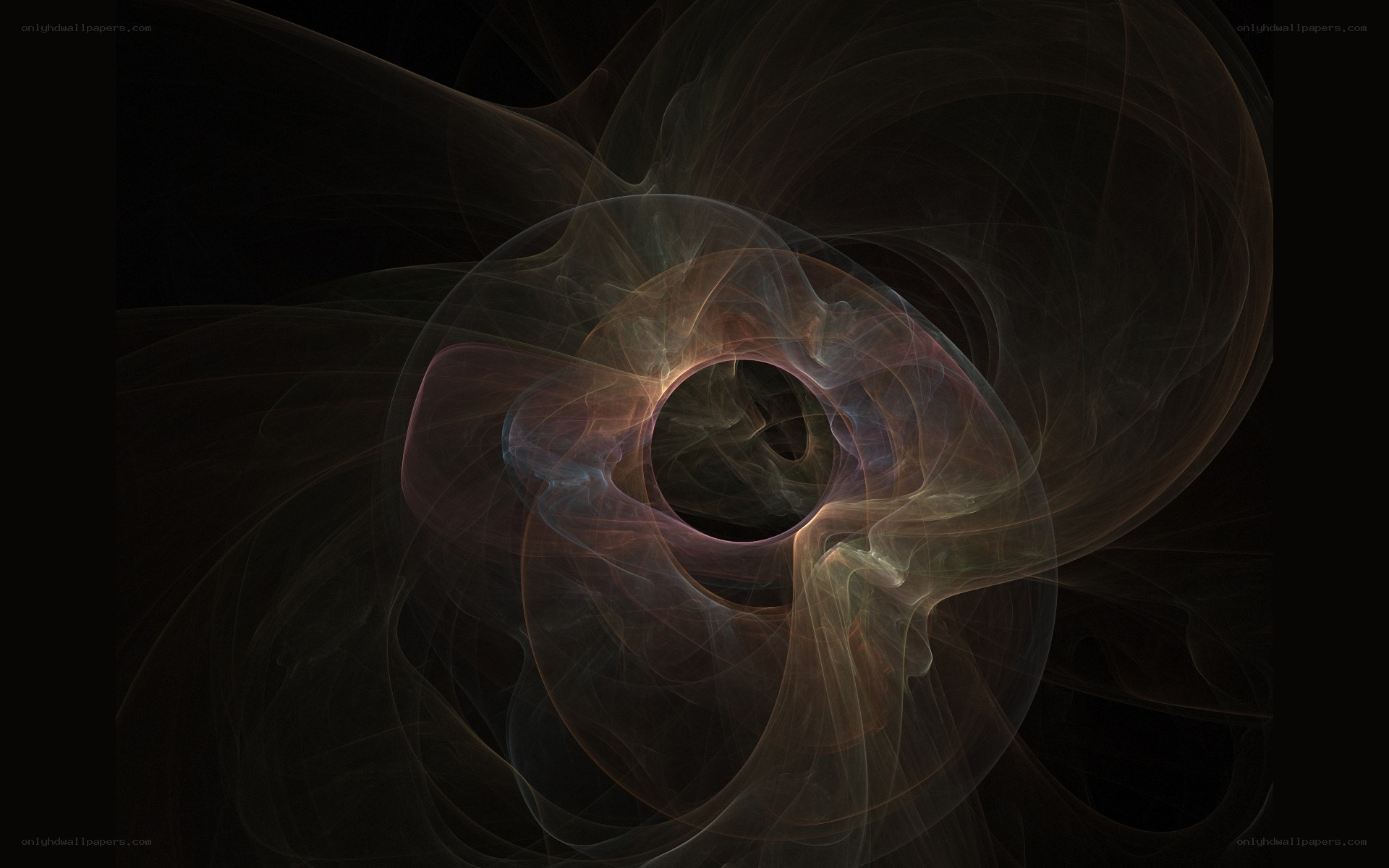 Abstract fractal vortex