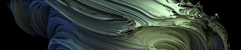 Abstract fractal wave pattern