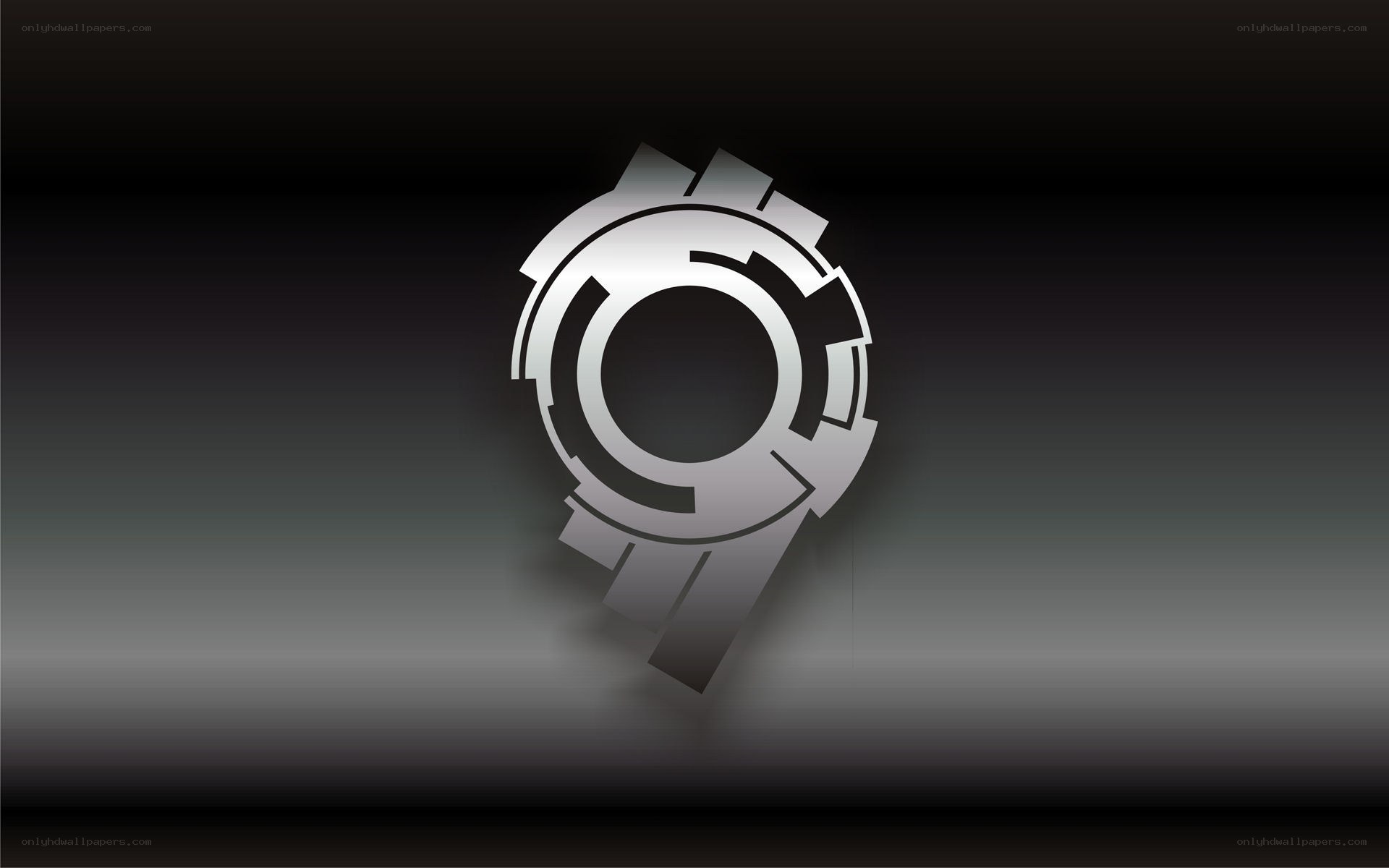 abstract gear logo design