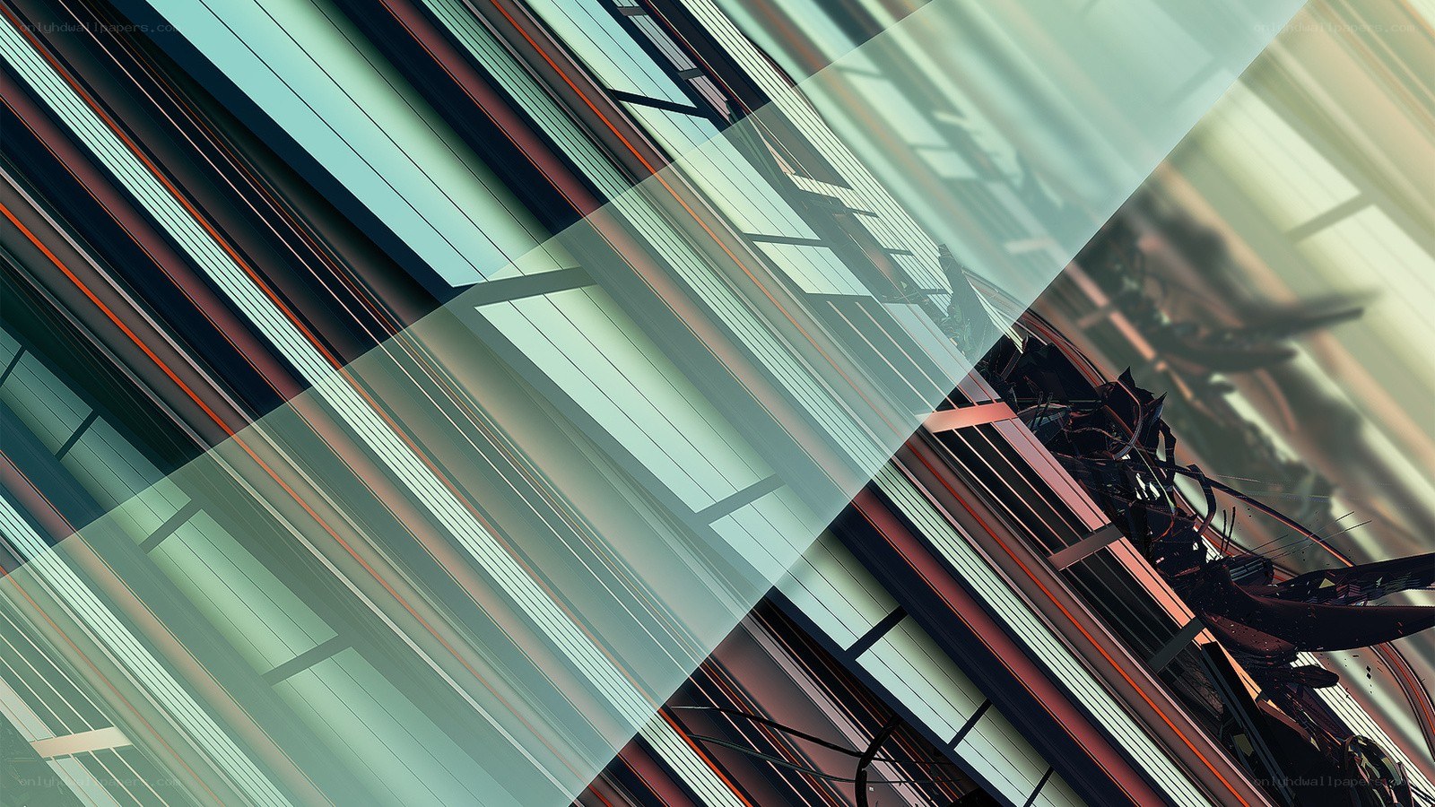 abstract geometric architecture