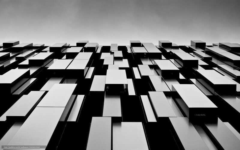 Abstract geometric architecture
