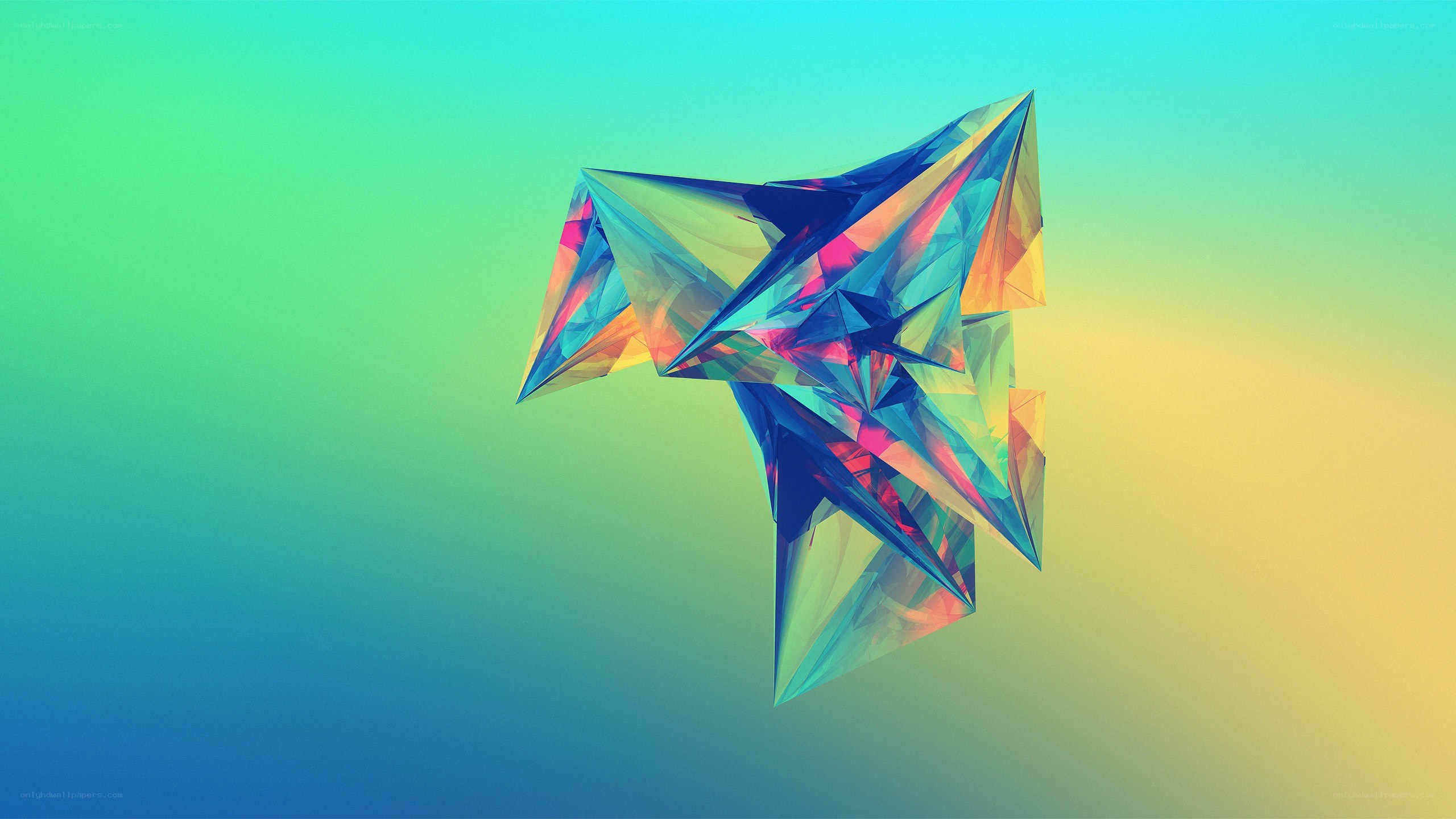 Abstract geometric art