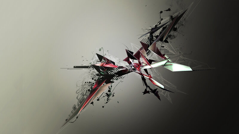 abstract geometric art composition
