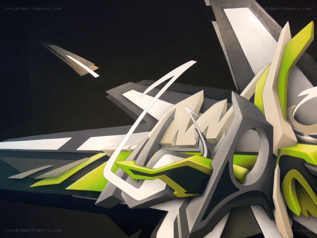 abstract geometric art piece