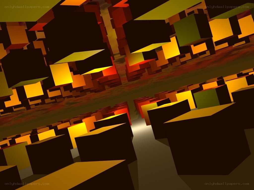 Abstract geometric block structure