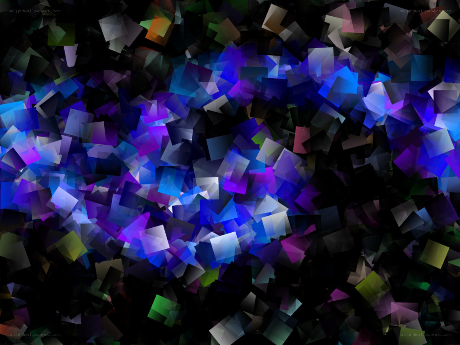 Abstract geometric color pattern