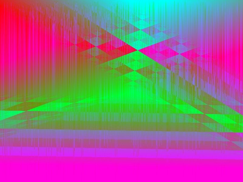 abstract geometric color pattern