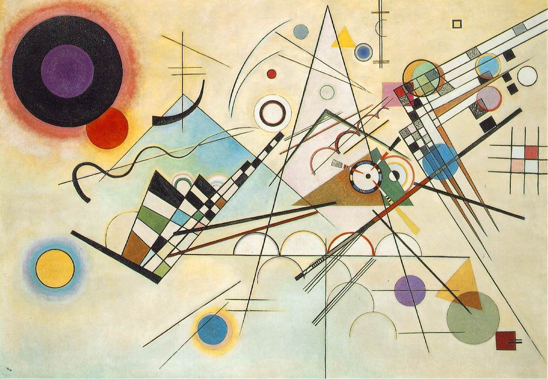 Abstract geometric composition