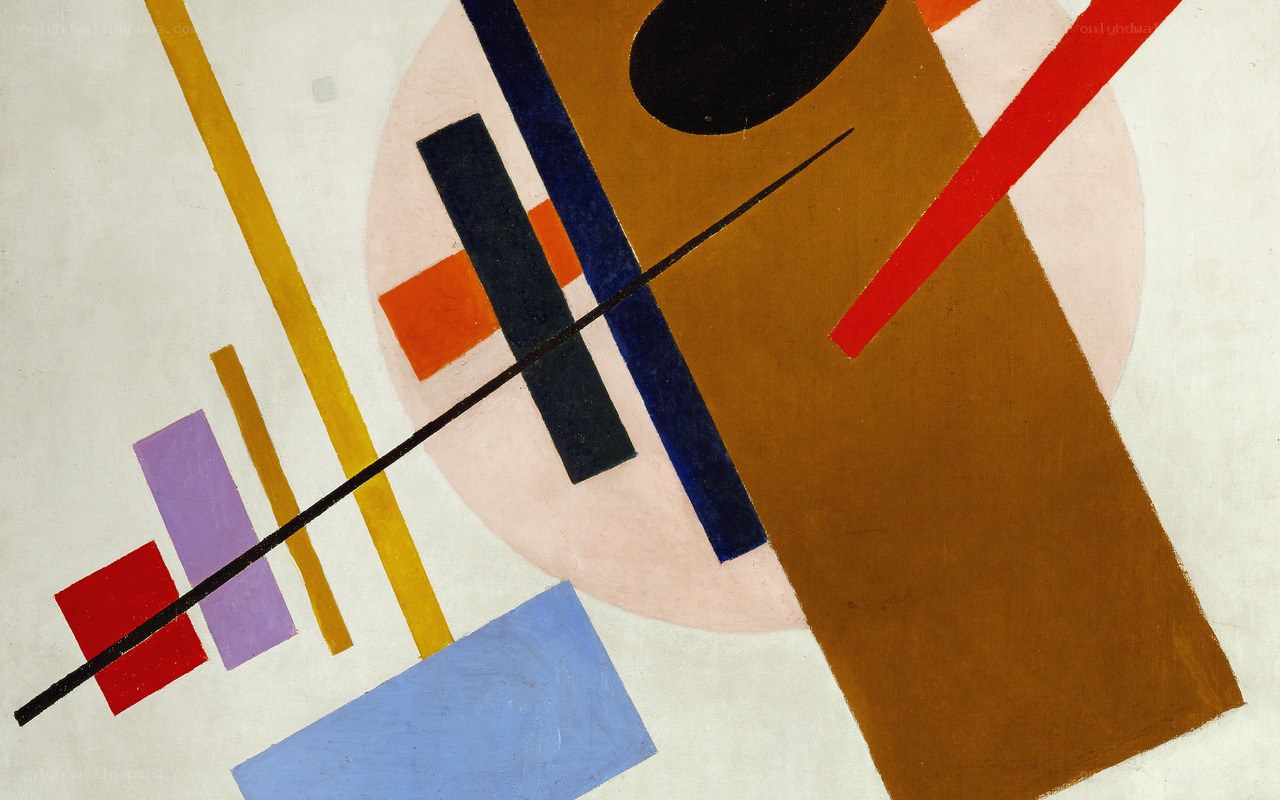 Abstract geometric composition