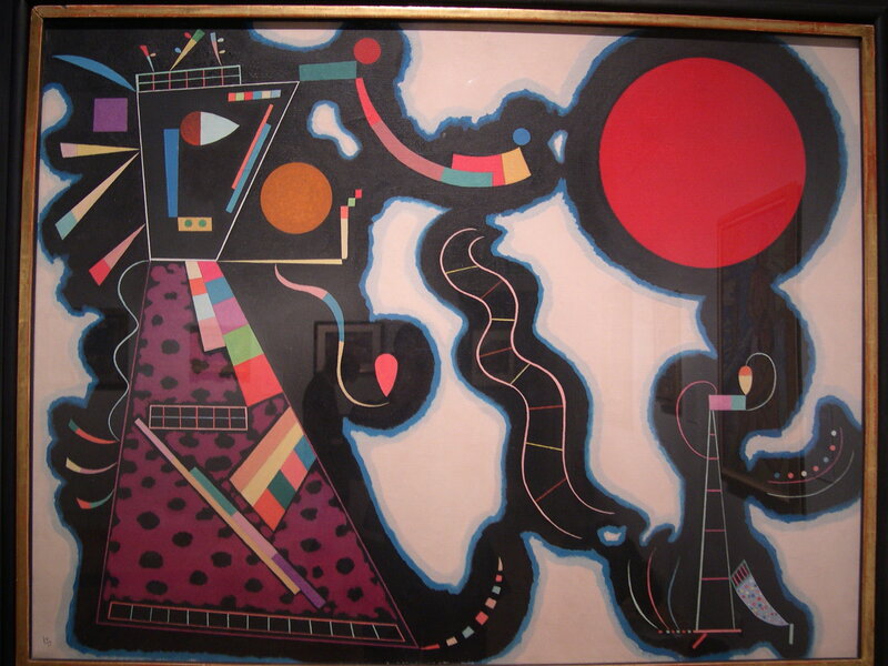 Abstract geometric composition