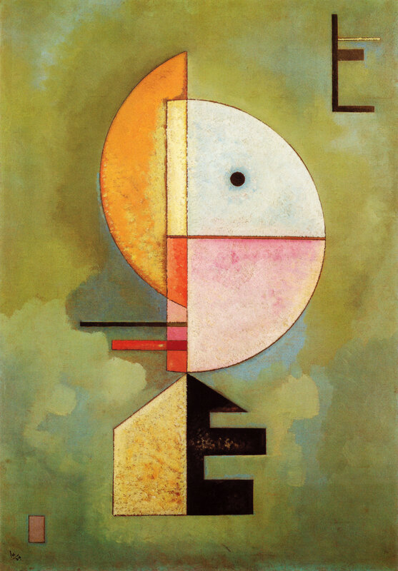 Abstract geometric composition
