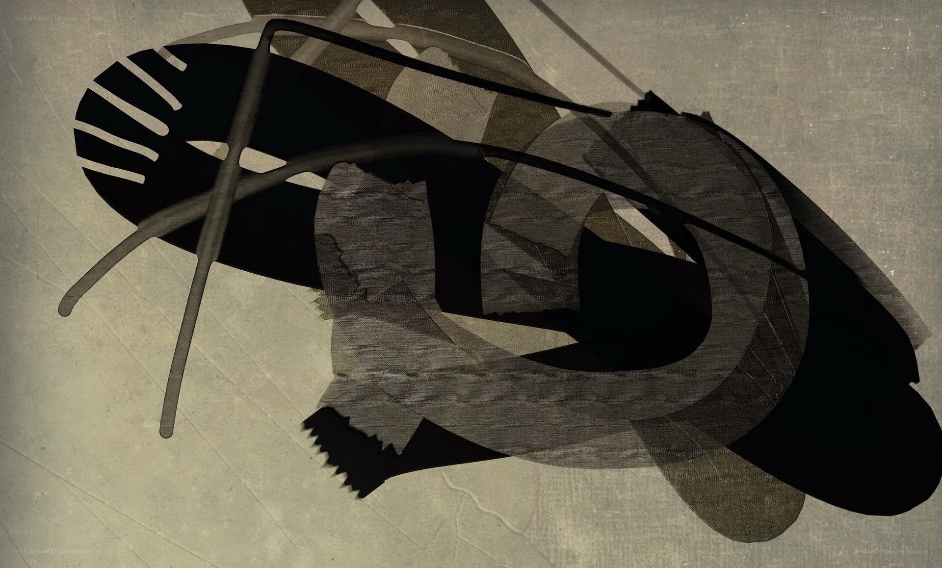 abstract geometric composition