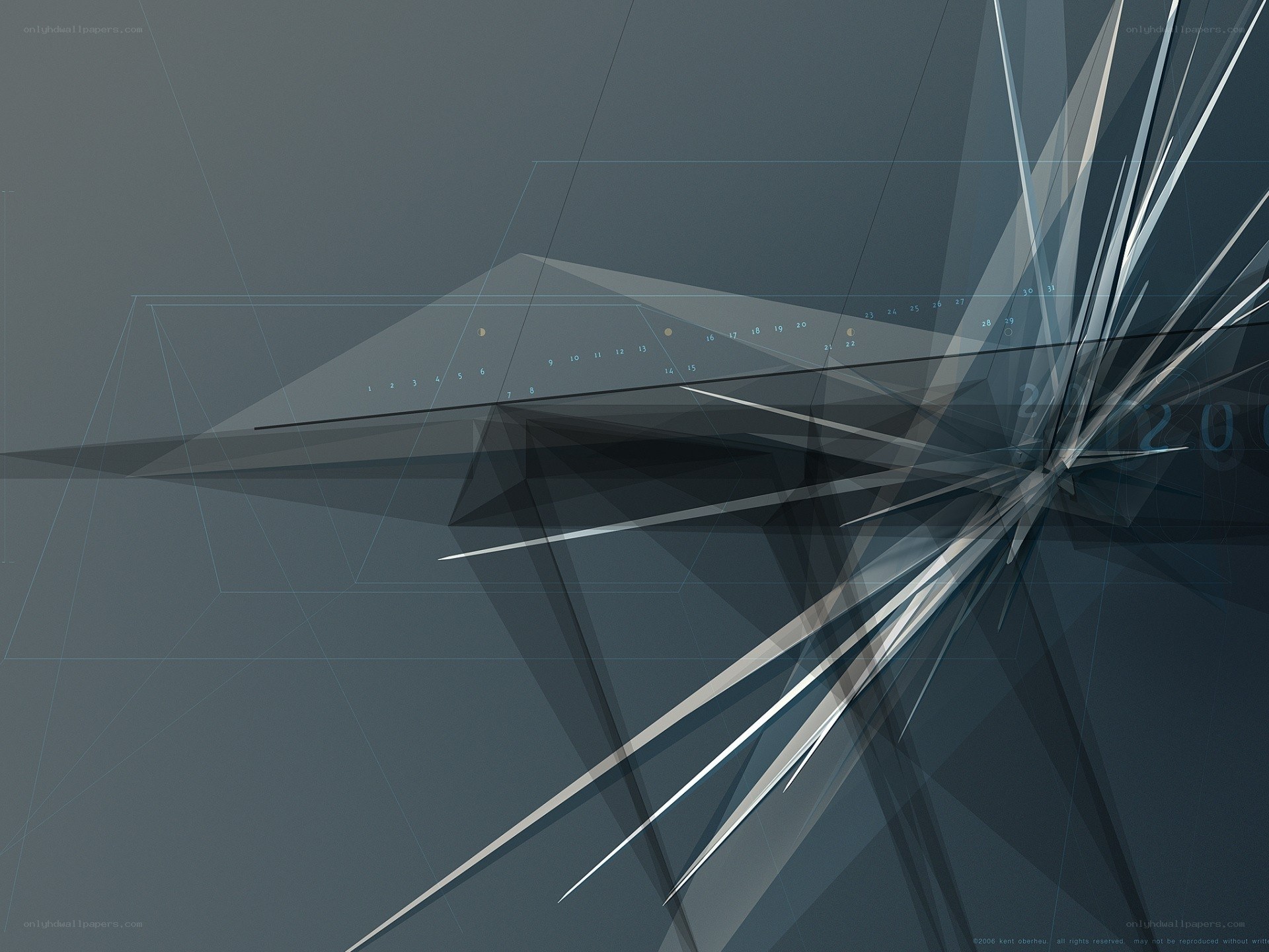 Abstract geometric design